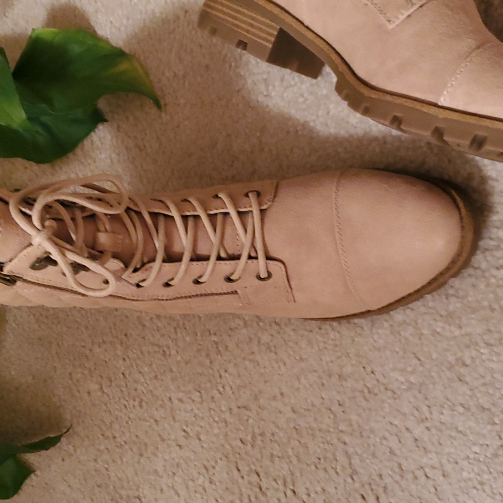 White Mountain Combat Style Boots - Picture 3 of 8